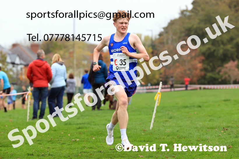 Senior Mens relay, 2025 Northern Cross Country Relays, Graves Park, Sheffield. Photo: David T. Hewitson/Sports for All Pics